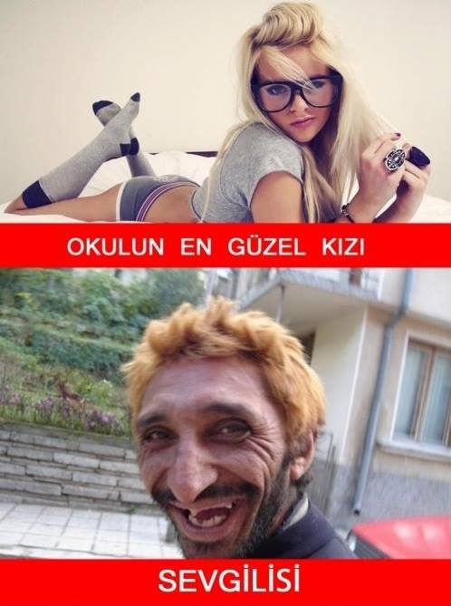 Okulun en güzel kızı