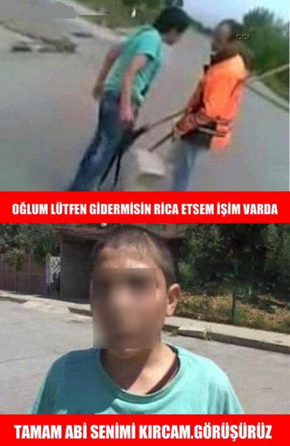 Oğlum lütfen git