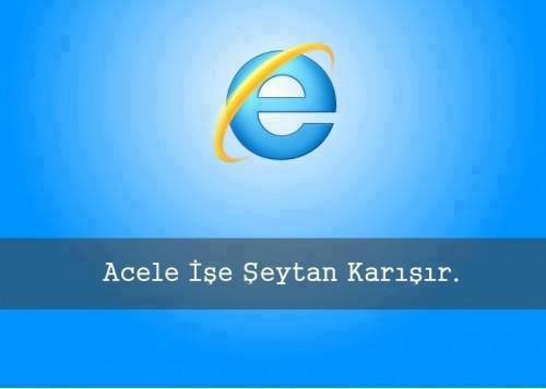 Acele işe şeytan karışır