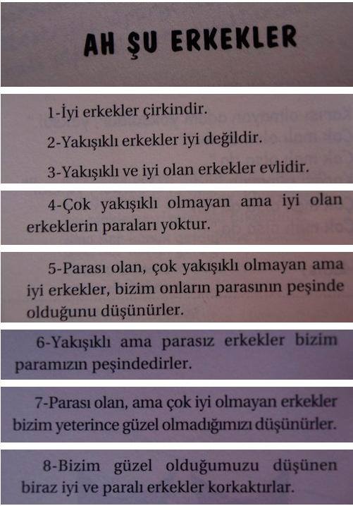 Ah şu erkekler