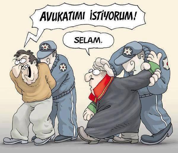 Avukatımı istiyorum