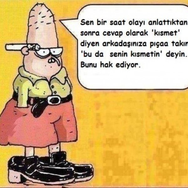 Buda senin kısmetin