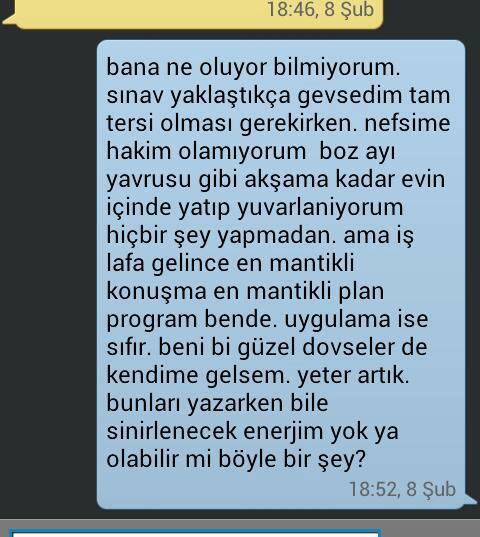 Bana ne oluyor