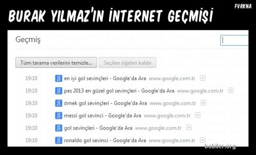 Burak yılmazın internet geçmişi