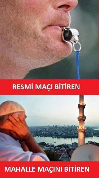 Resmi maçı bitiren