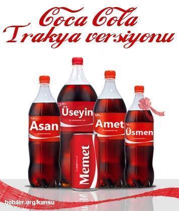 Coca Cola Trakya versiyonu