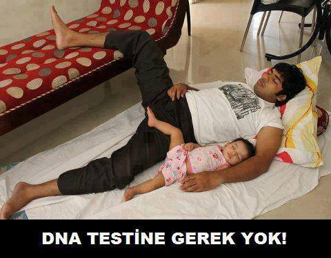 DNA testine gerek yok