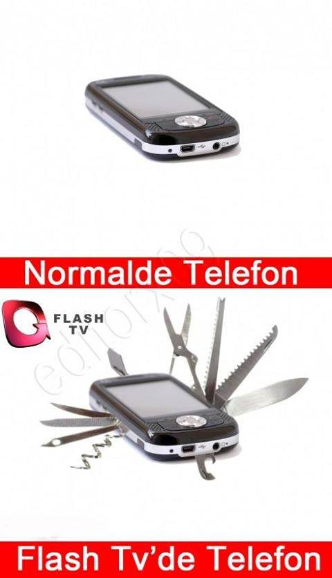 Flash tv de telefon