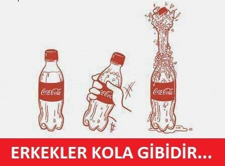 Erkekler kola gibidir