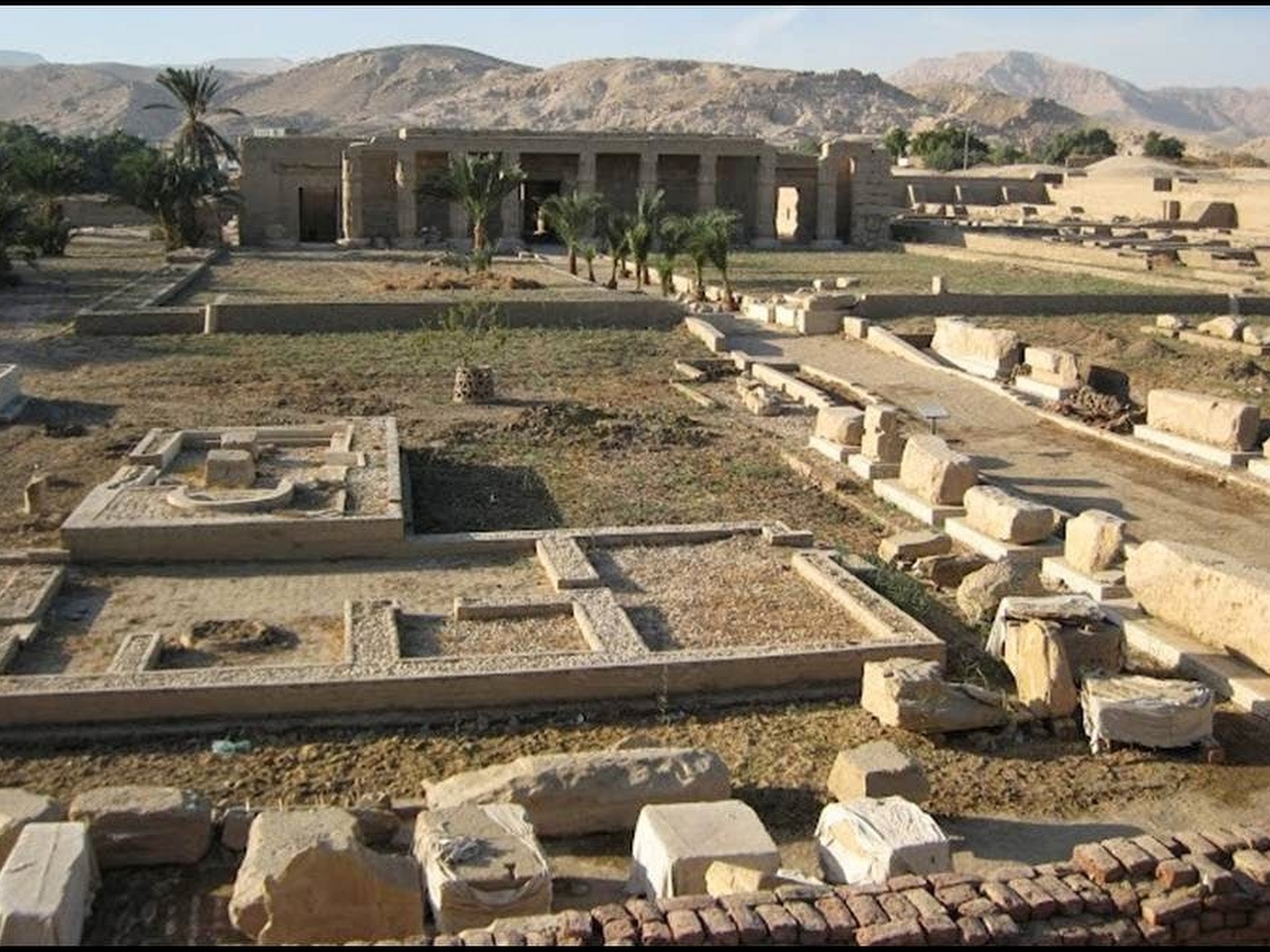 Abydos Arkeoloji Alanı Resim