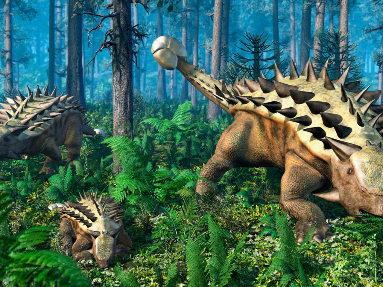 Ankylosaurus Resimleri