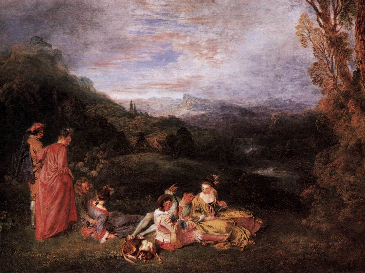 Antoine Watteau Resimleri
