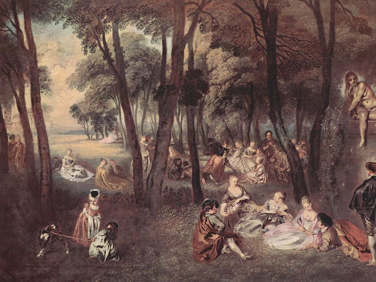 Antoine Watteau Resim