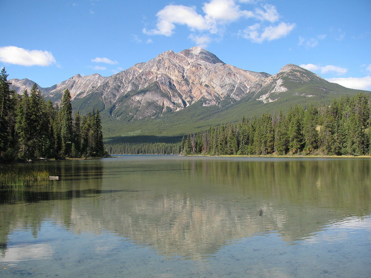 Athabasca gölü Resim