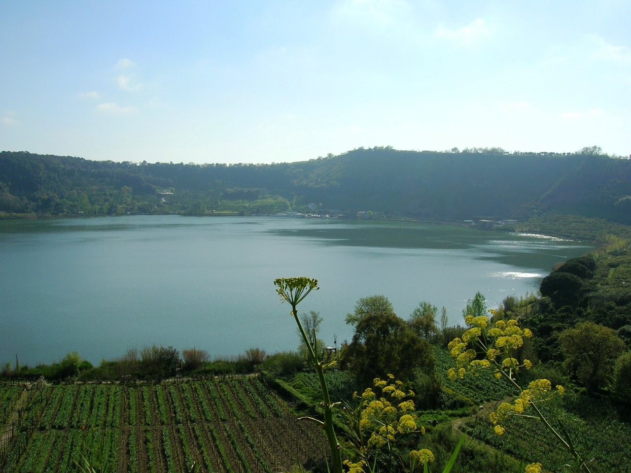 Averno gölü Resimleri