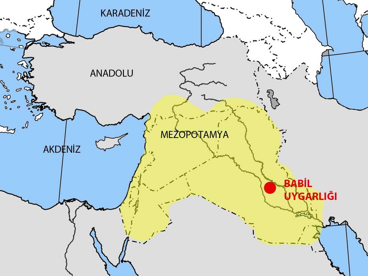 BABİL VE ASUR UYGARLIKLARI Resim