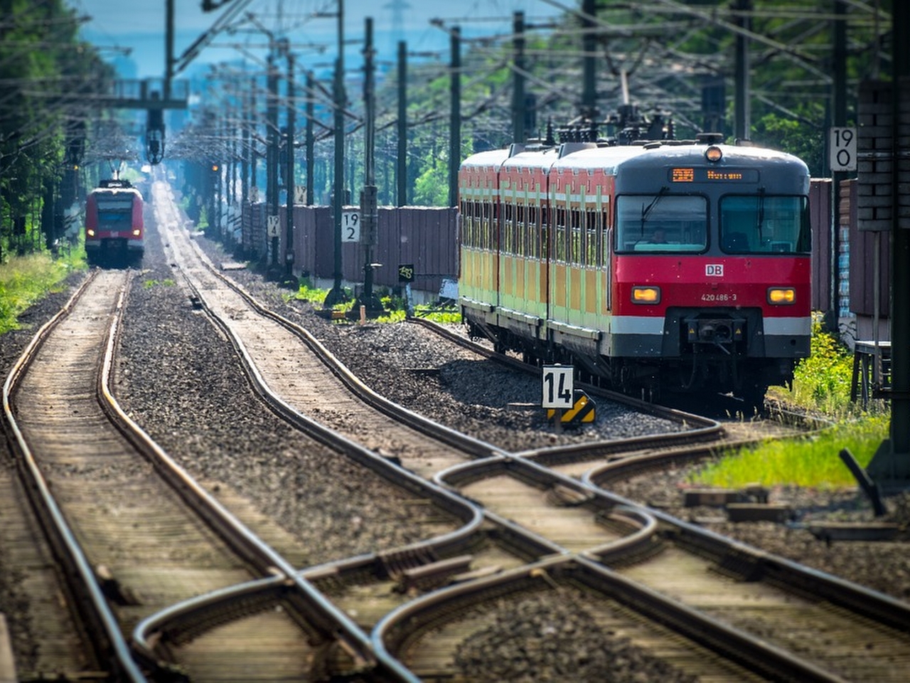 Demiryolu Ve Tren Resim