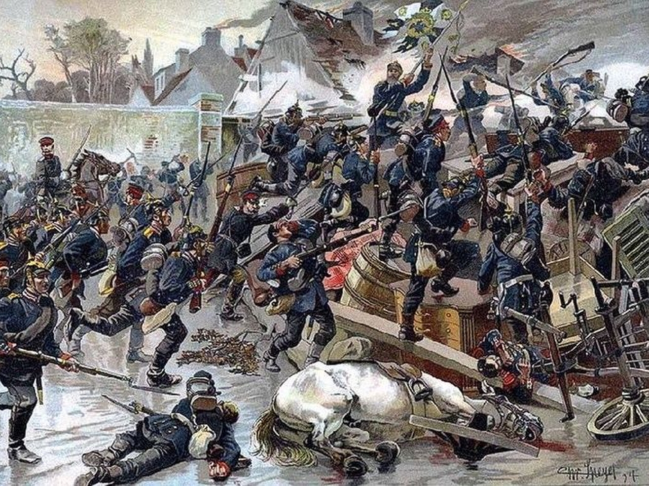 Fransa-Prusya Savaşı Resim