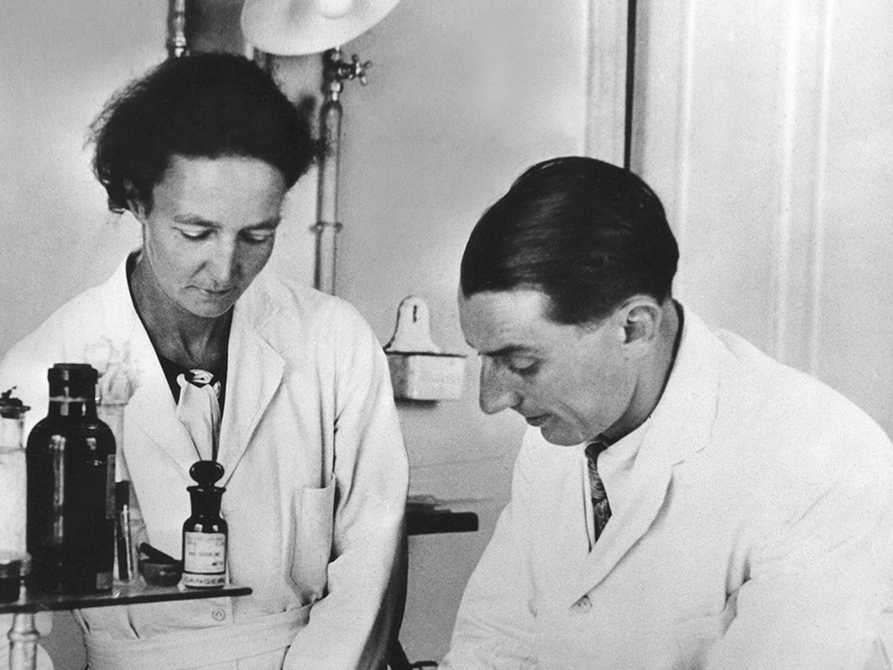 Frederic Ve İrene Joliot-Curie Resimleri