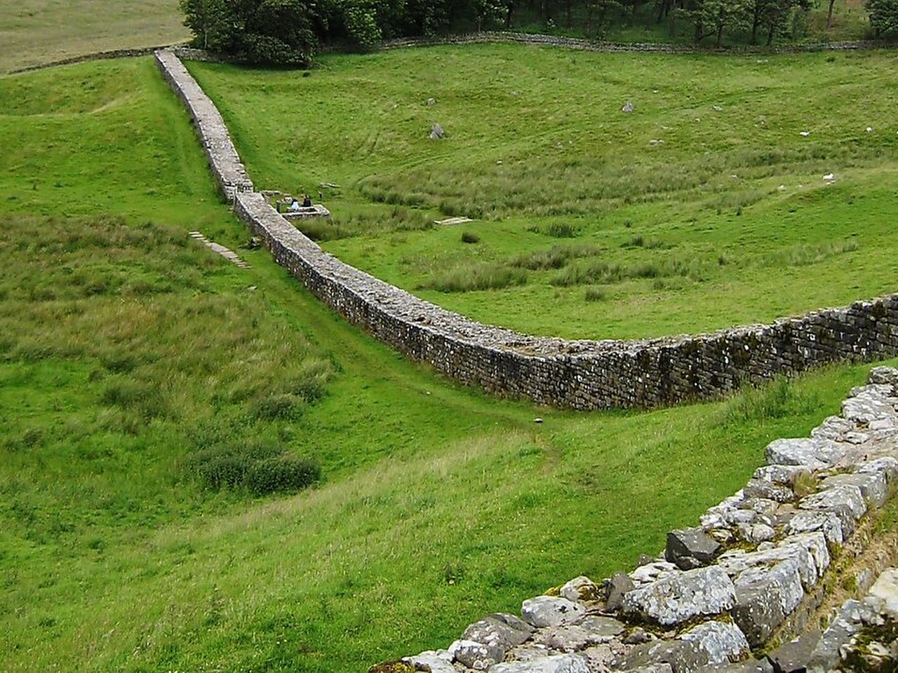 Hadrianus Duvarı Resim