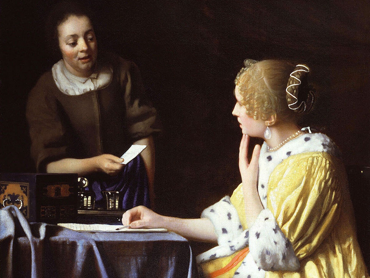 Jan Vermeer Resim
