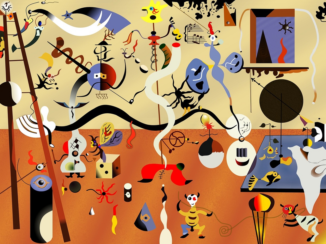 Joan Miró Resim