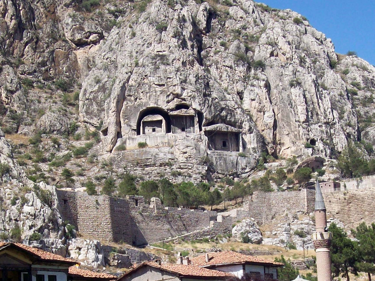 Kaya Mezarları Resim Kaya Mezarları Resim