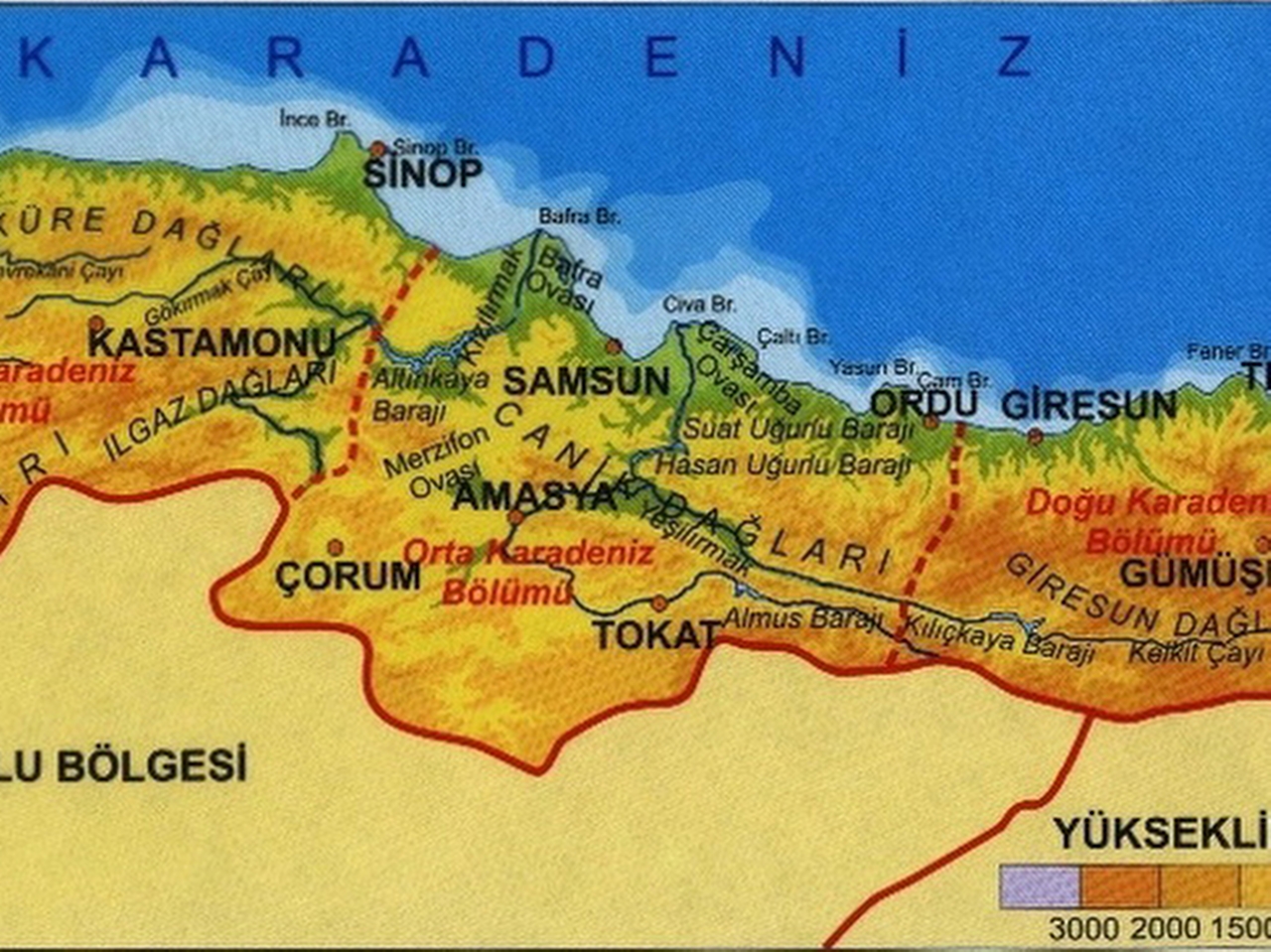 Kuzey Anadolu Dağları Resimleri