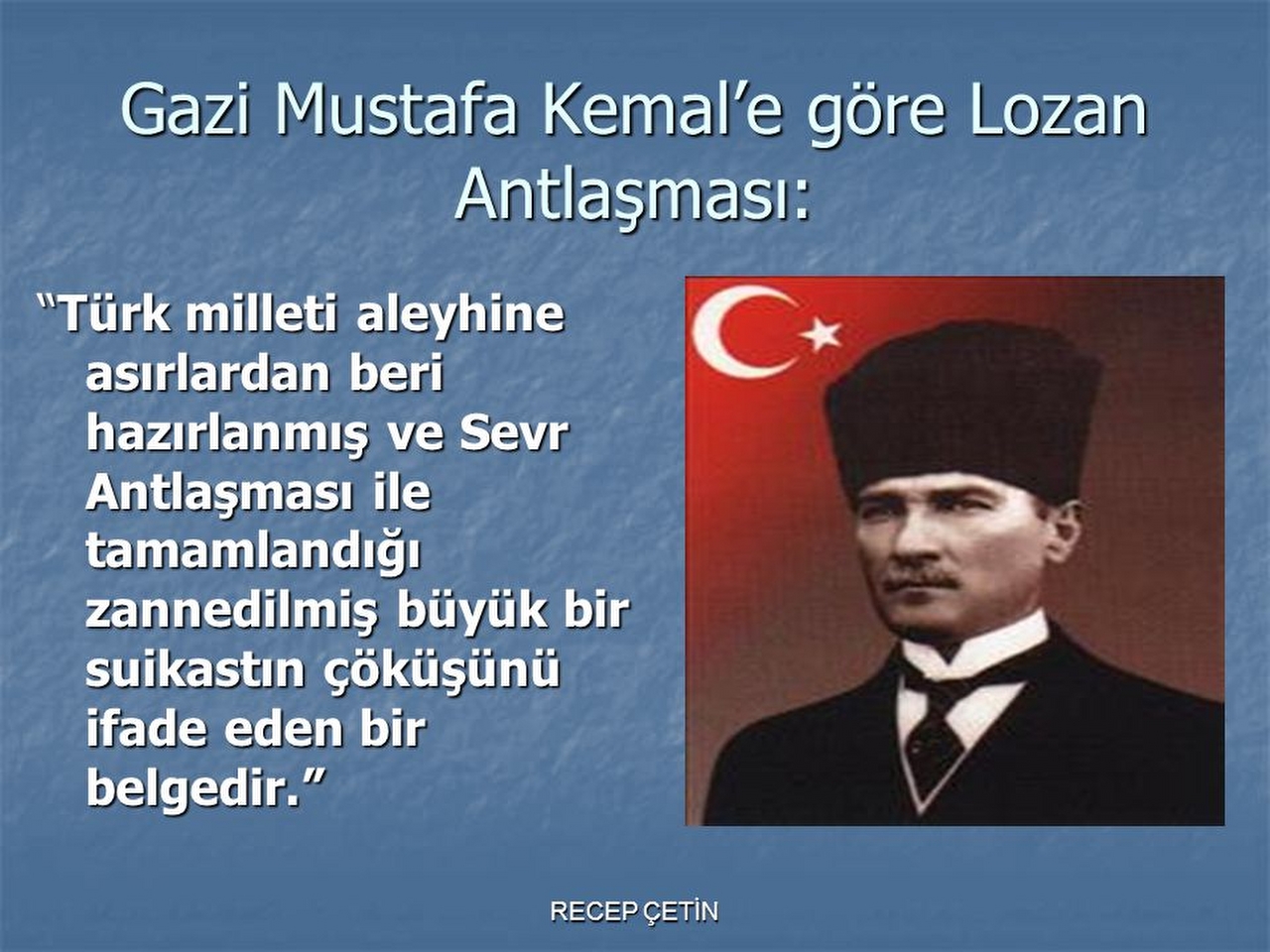 Lozan Barış Antlaşması Resim