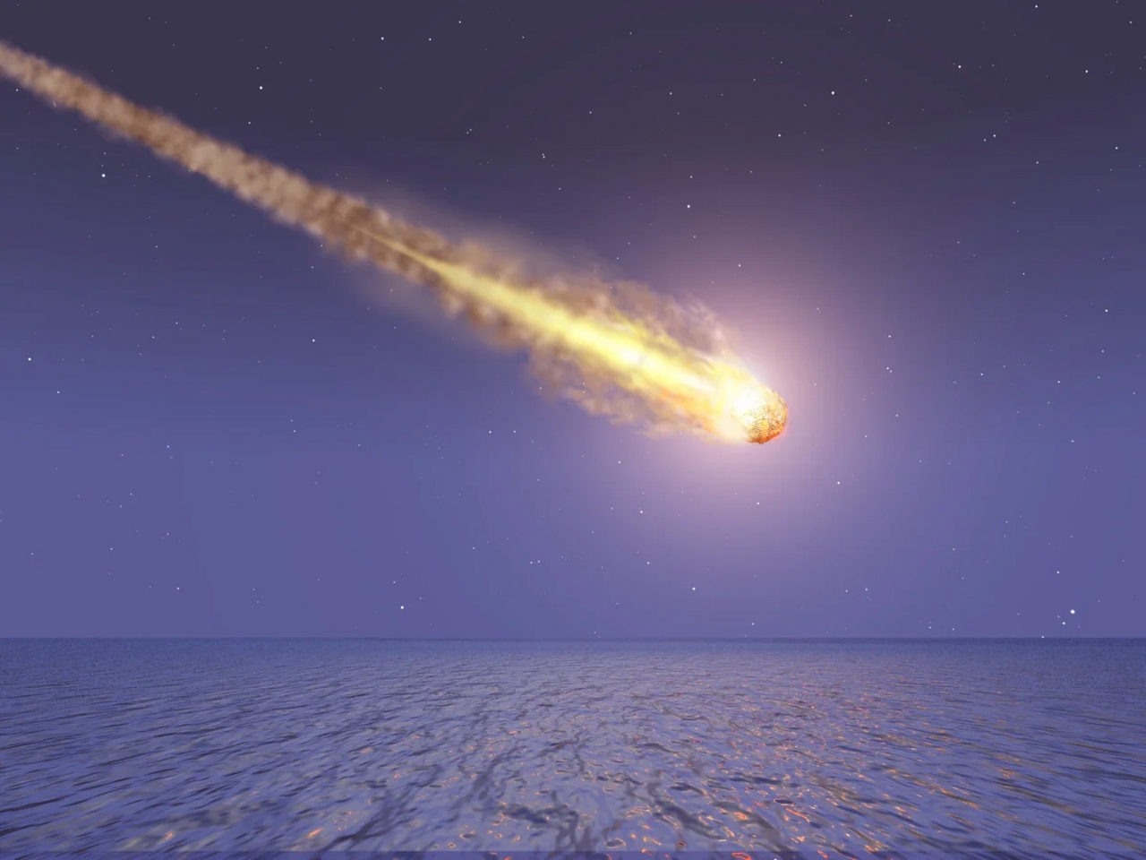 Meteor ve Meteorit Resim