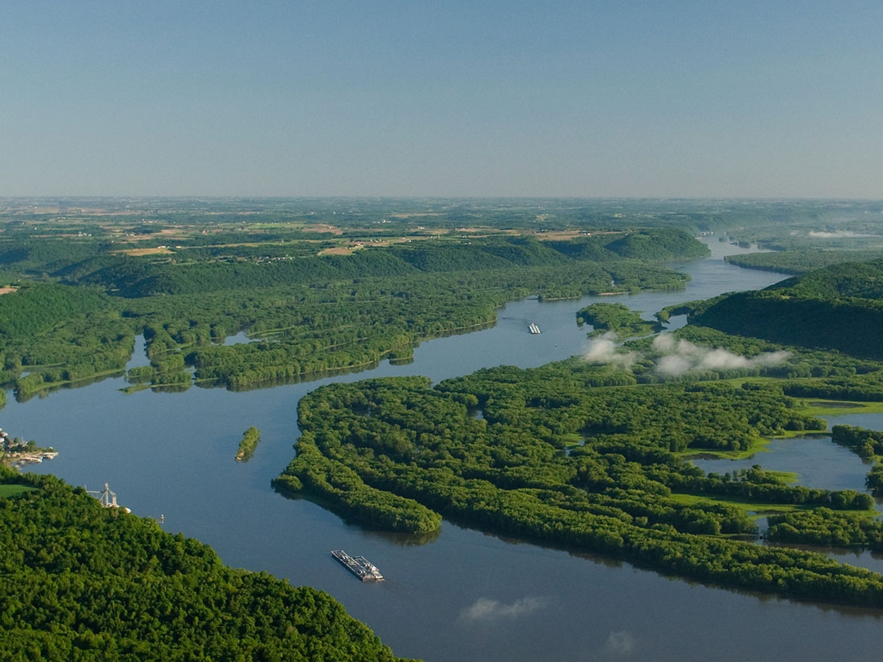 Mississippi ve Missouri Irmakları Resimleri