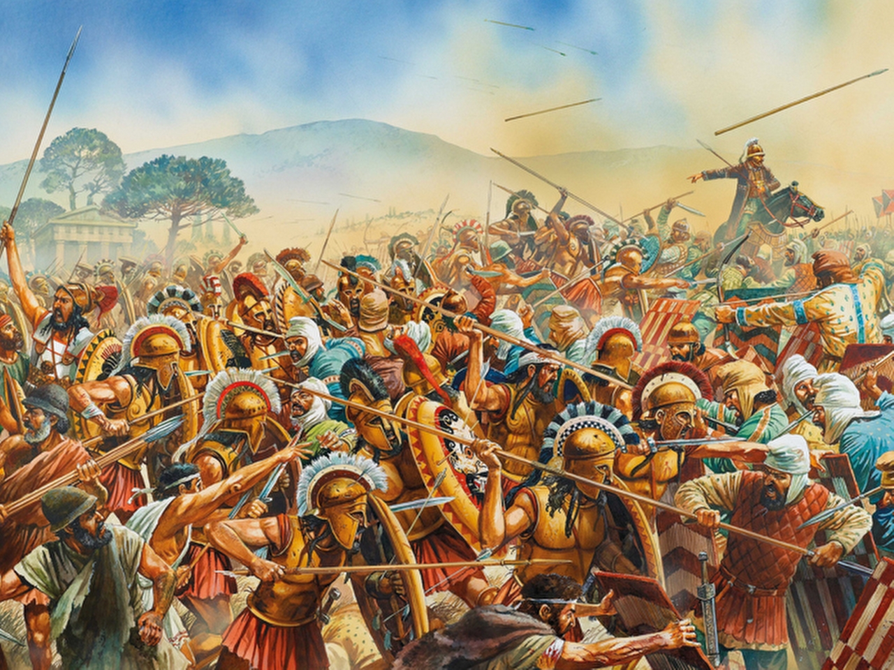 Peloponnesos Savaşı Resimleri