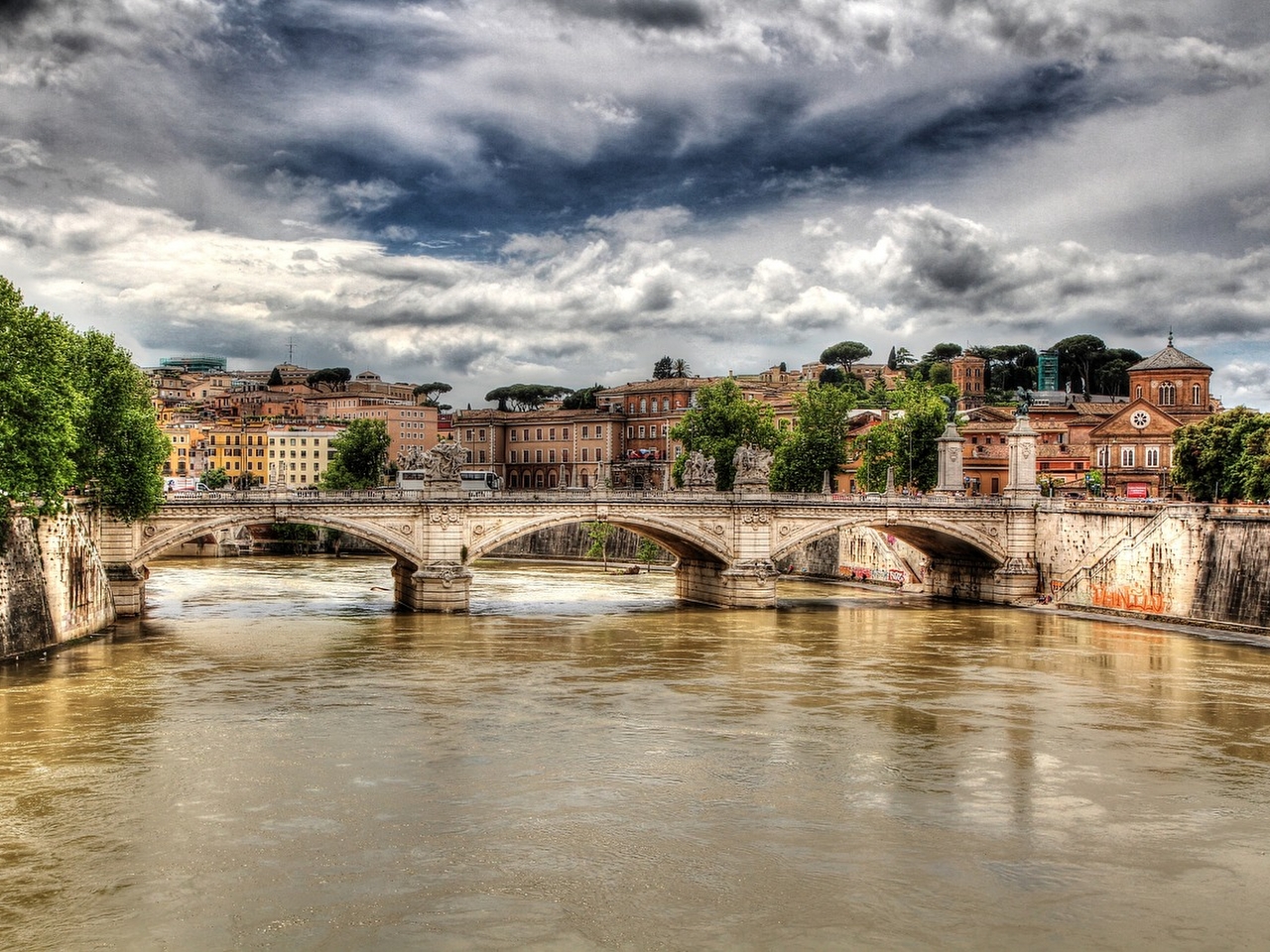 Tiber Irmağı Resim