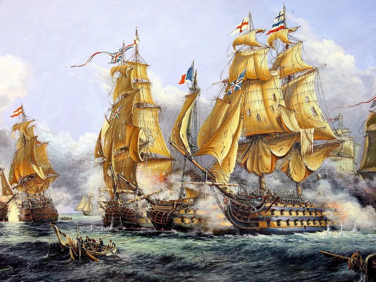 Trafalgar Savaşı Resimleri