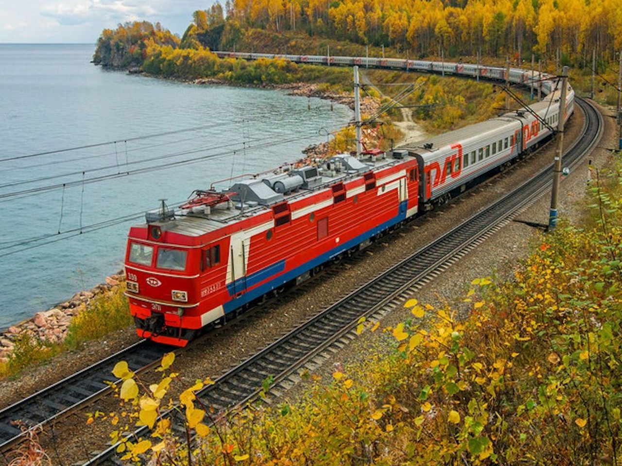 Trans-Sibirya Demiryolu Resimleri