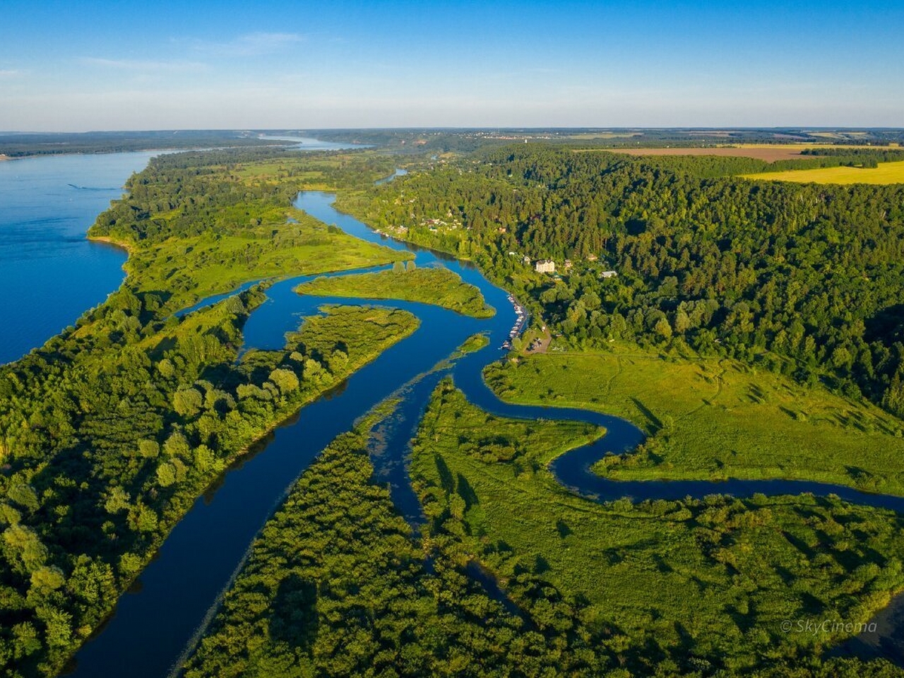 Volga Irmağı Resim