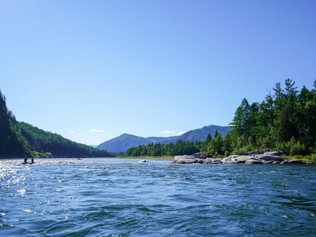 Yenisey Irmağı Resim